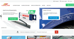 Desktop Screenshot of carglass.nl