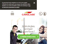 Tablet Screenshot of carglass.fr